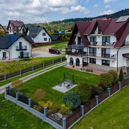 Farma U Chmielakow - Huba Z Widokiem Na Jezioro Czorsztynskie Tatry I Pieniny Balia