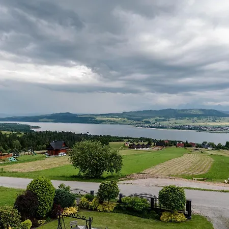 Farma U Chmielakow - Huba Z Widokiem Na Jezioro Czorsztynskie Tatry I Pieniny Balia *